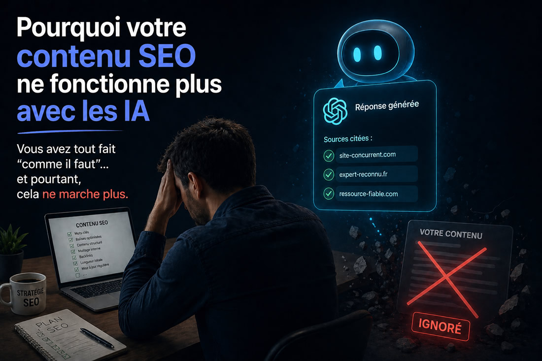 Pourquoi votre contenu SEO ne fonctionne plus avec les IA